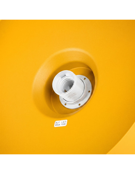 Lampa wisząca BILO żółta