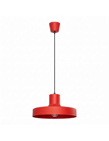Lampa wisząca BILO czerwona