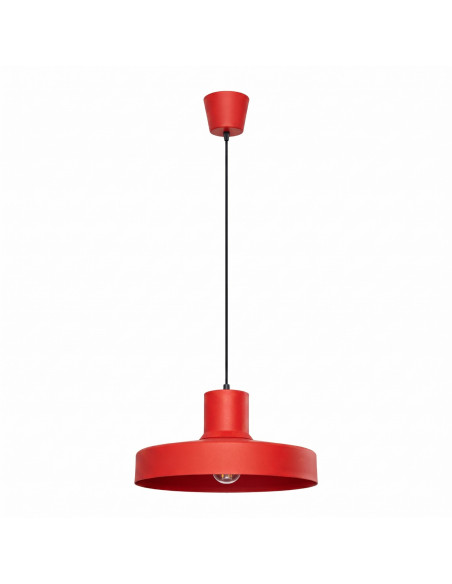 Lampa wisząca BILO czerwona