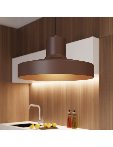 Lampa wisząca BILO brązowa