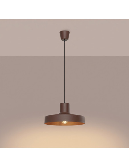 Lampa wisząca BILO brązowa