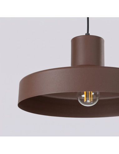 Lampa wisząca BILO brązowa