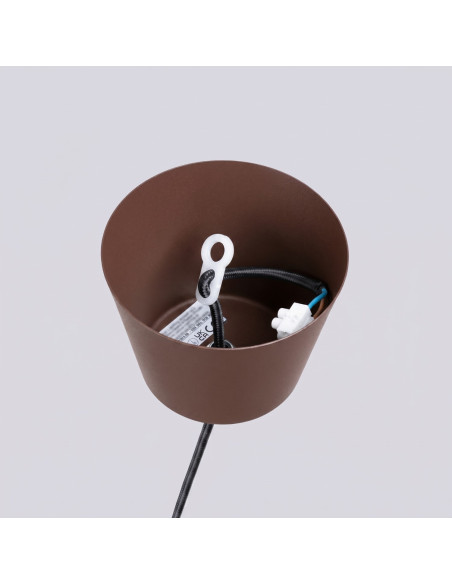 Lampa wisząca BILO brązowa
