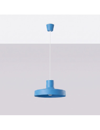 Lampa wisząca BILO błękitna