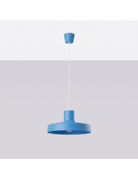 Lampa wisząca BILO błękitna