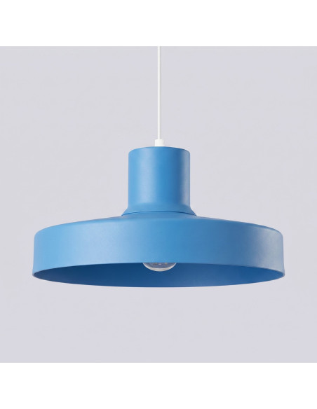 Lampa wisząca BILO błękitna