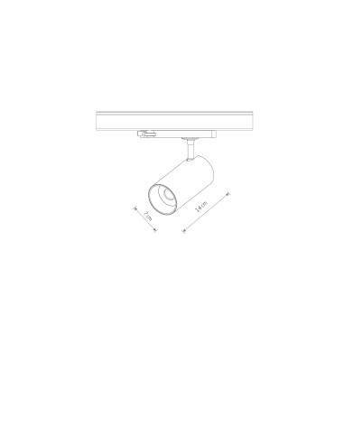 CTLS SPOT LED 25W 12300