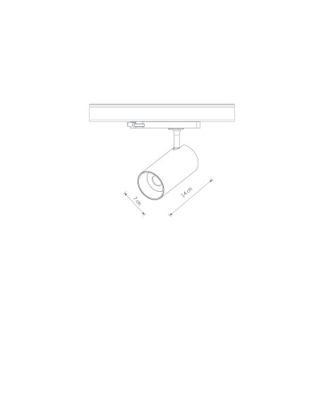 CTLS SPOT LED 25W 12306