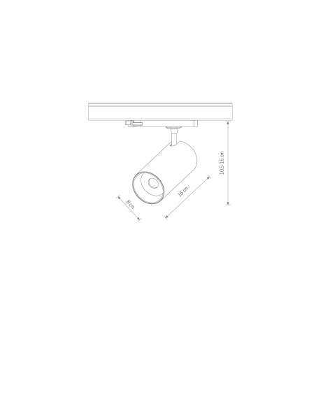 CTLS SPOT LED 30W 12311
