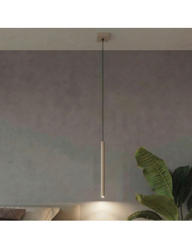 Lampa wisząca PASTELO 1 taupe