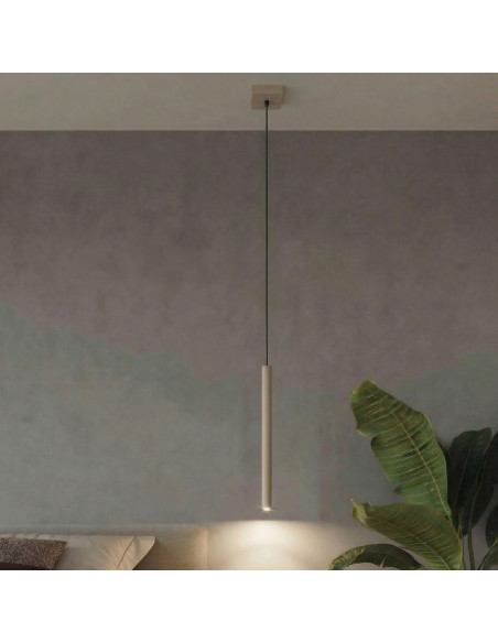 Lampa wisząca PASTELO 1 taupe