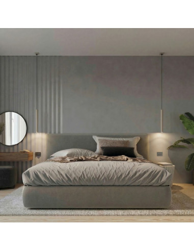 Lampa wisząca PASTELO 1 taupe
