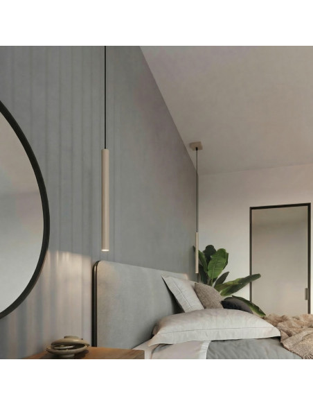 Lampa wisząca PASTELO 1 taupe