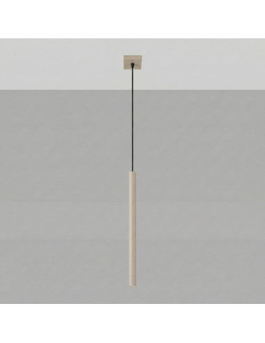 Lampa wisząca PASTELO 1 taupe