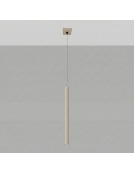 Lampa wisząca PASTELO 1 taupe