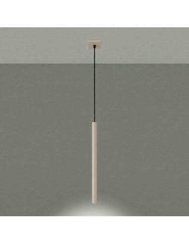 Lampa wisząca PASTELO 1 taupe