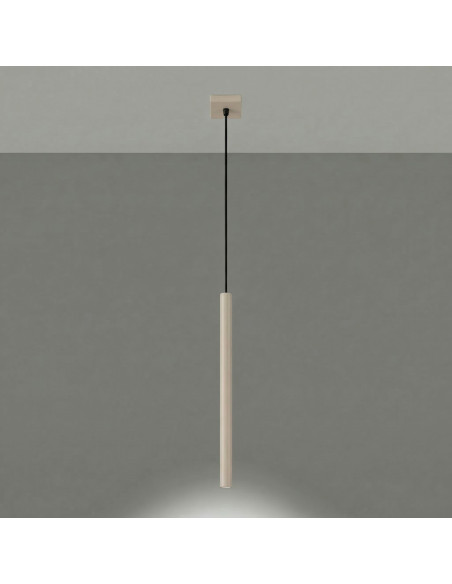Lampa wisząca PASTELO 1 taupe