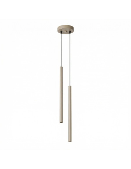 Lampa wisząca PASTELO 2 taupe