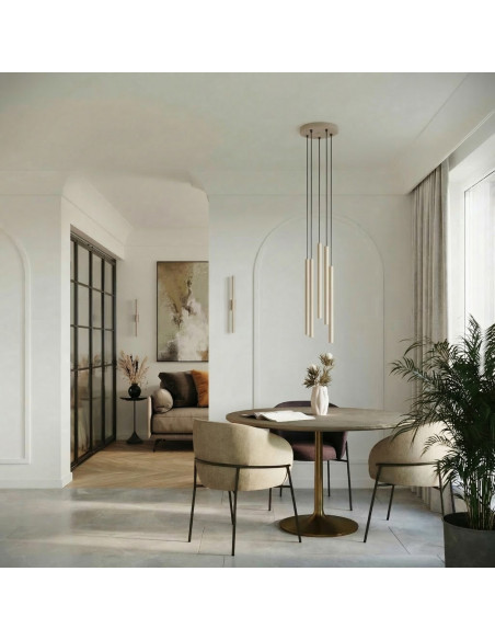 Lampa wisząca PASTELO 2 taupe