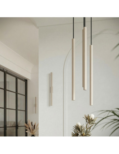 Lampa wisząca PASTELO 2 taupe