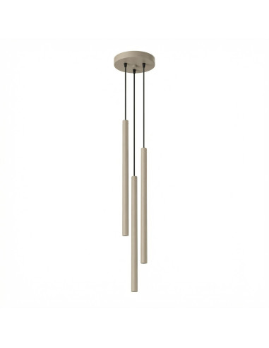 Lampa wisząca PASTELO 3P taupe