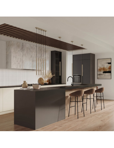 Lampa wisząca PASTELO 3P taupe