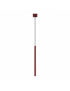 Lampa wisząca PASTELO 1 burgund