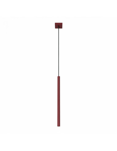 Lampa wisząca PASTELO 1 burgund