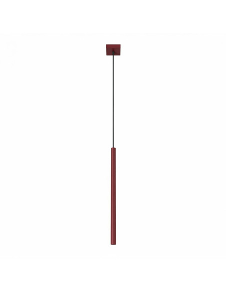 Lampa wisząca PASTELO 1 burgund