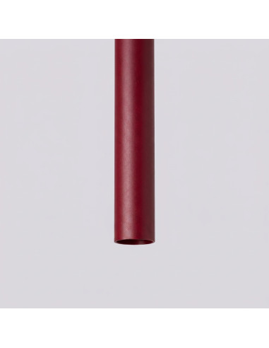 Lampa wisząca PASTELO 3P burgund