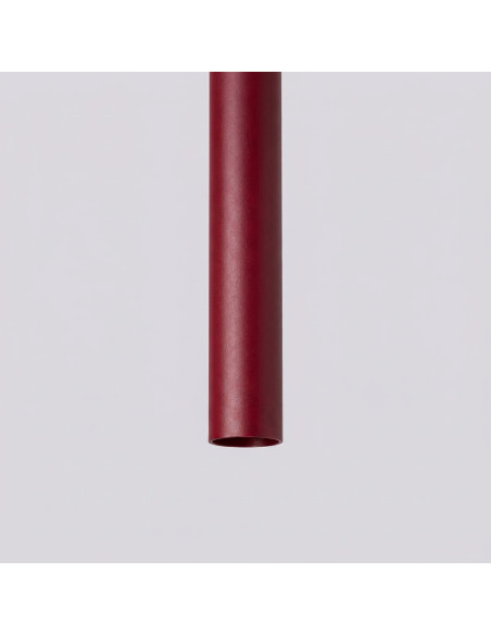 Lampa wisząca PASTELO 3P burgund