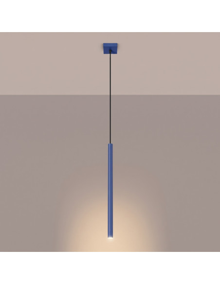 Lampa wisząca PASTELO 1 ultramaryna