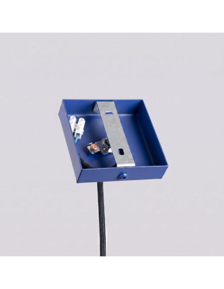 Lampa wisząca PASTELO 1 ultramaryna