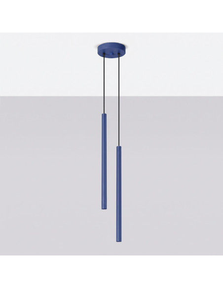 Lampa wisząca PASTELO 2 ultramaryna