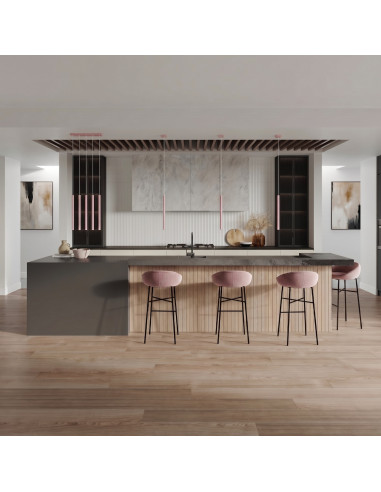 Lampa wisząca PASTELO 1 różowa