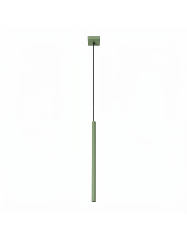 Lampa wisząca PASTELO 1 szałwiowa