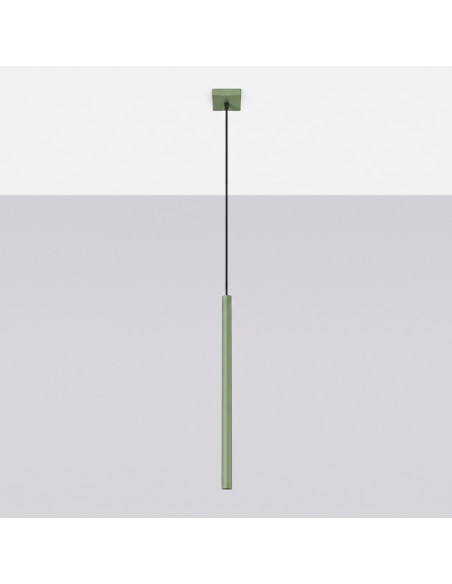 Lampa wisząca PASTELO 1 szałwiowa