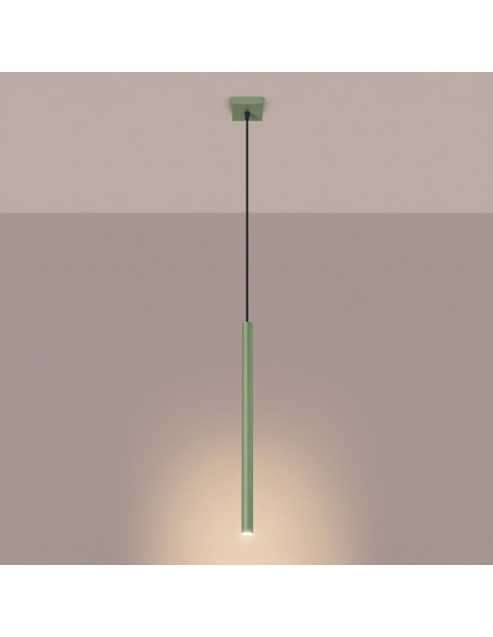 Lampa wisząca PASTELO 1 szałwiowa