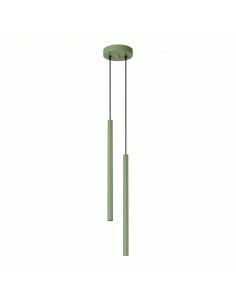 Lampa wisząca PASTELO 2 szałwiowa