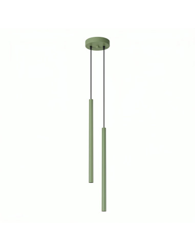 Lampa wisząca PASTELO 2 szałwiowa