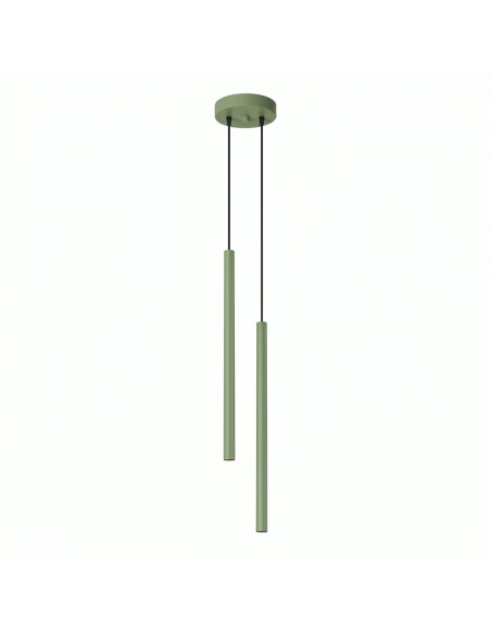 Lampa wisząca PASTELO 2 szałwiowa