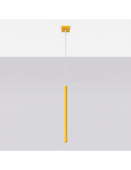 Lampa wisząca PASTELO 1 żółta