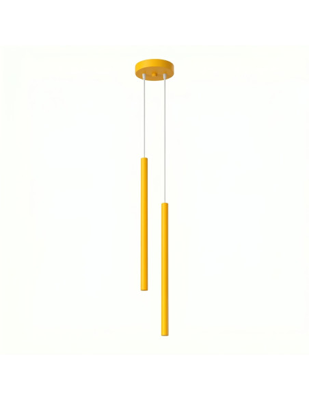 Lampa wisząca PASTELO 2 żółta