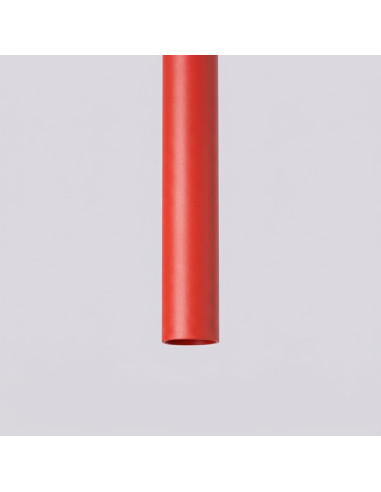 Lampa wisząca PASTELO 2 czerwona