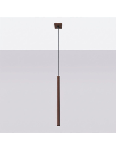 Lampa wisząca PASTELO 1 brązowa