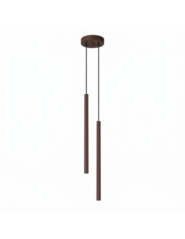 Lampa wisząca PASTELO 2 brązowa
