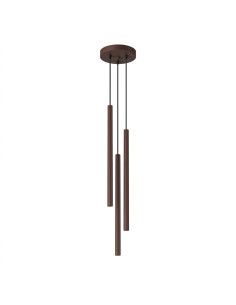 Lampa wisząca PASTELO 3P brązowa