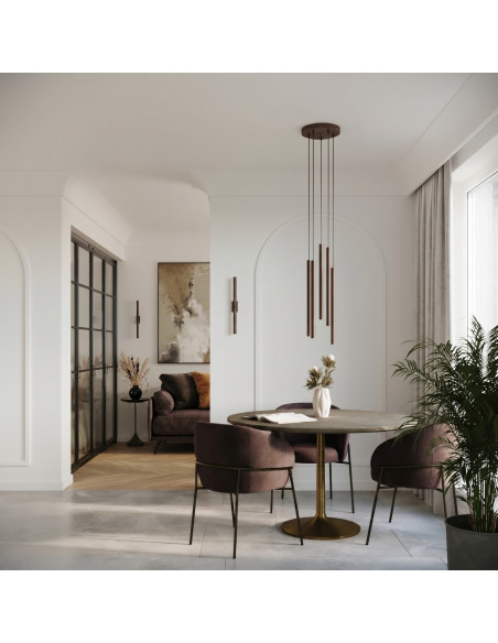 Kinkiet PASTELO 2 brązowy