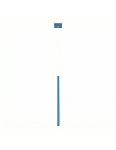 Lampa wisząca PASTELO 1 błękitna