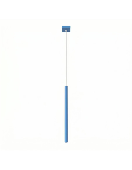 Lampa wisząca PASTELO 1 błękitna